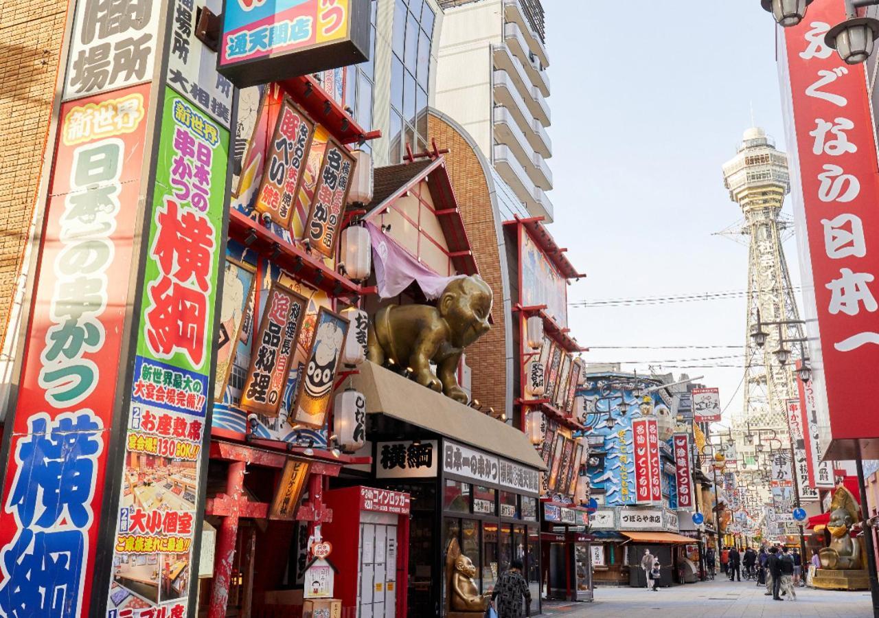 Apa Hotel Nambaminami Ebisucho Eki Shinsekai Osaka Zewnętrze zdjęcie